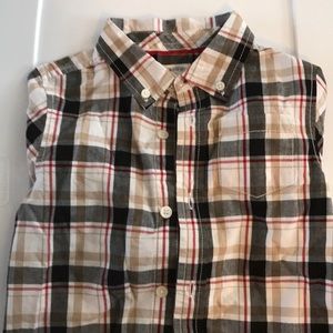 Gymboree Plaid Button Down